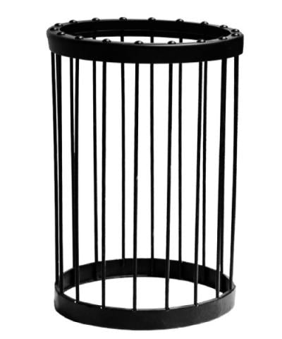 Harvia Smoke Pipe Cover, Legend Series, Black Steel