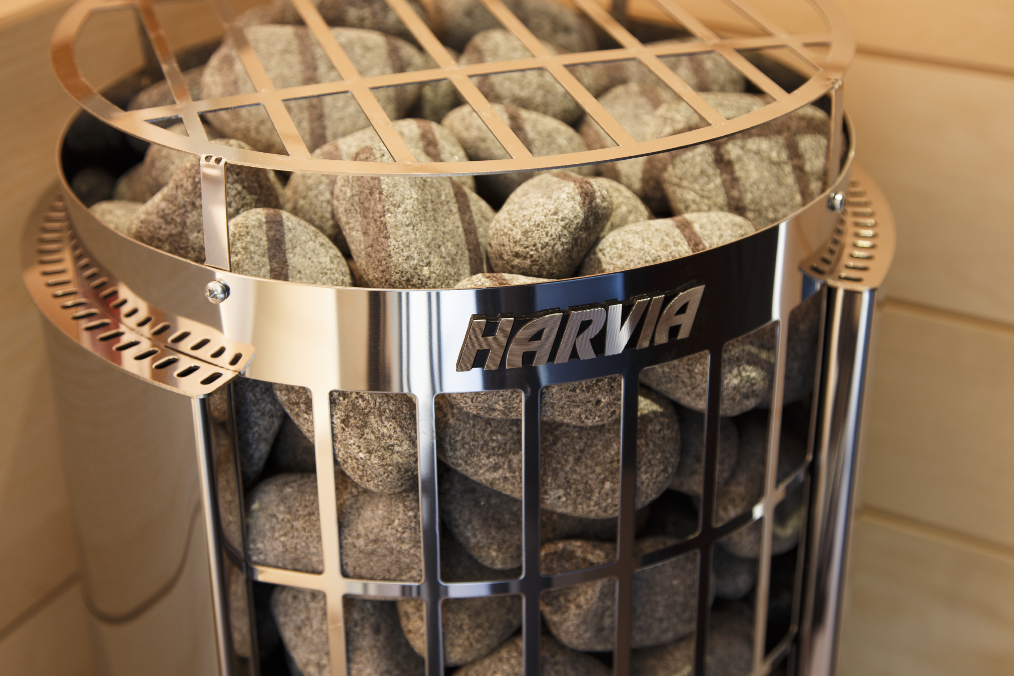 Cilindro Half Series 9kW Stainless Steel Sauna Heater at 240V 1PH