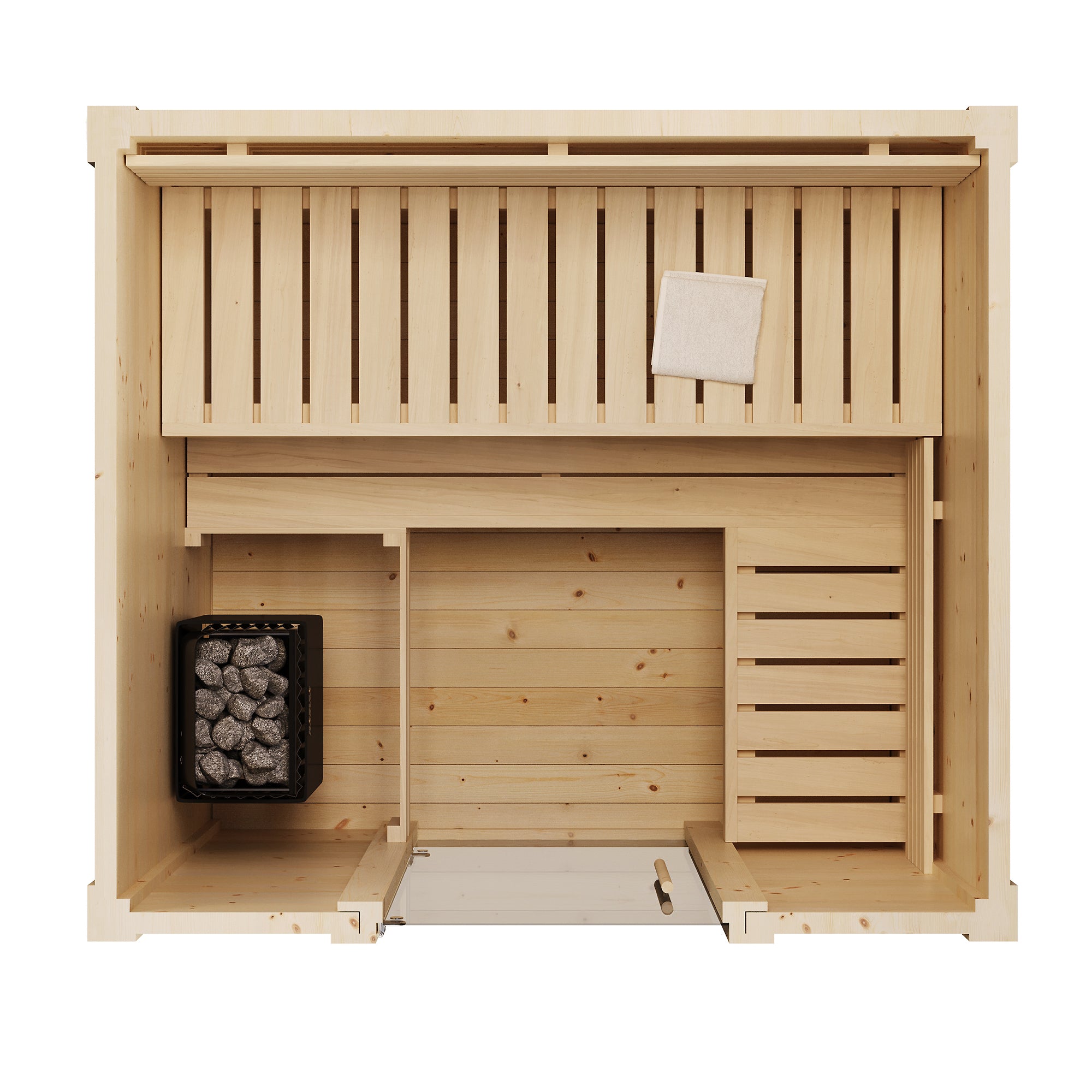SaunaLife Model G2 Outdoor Home Sauna Kit