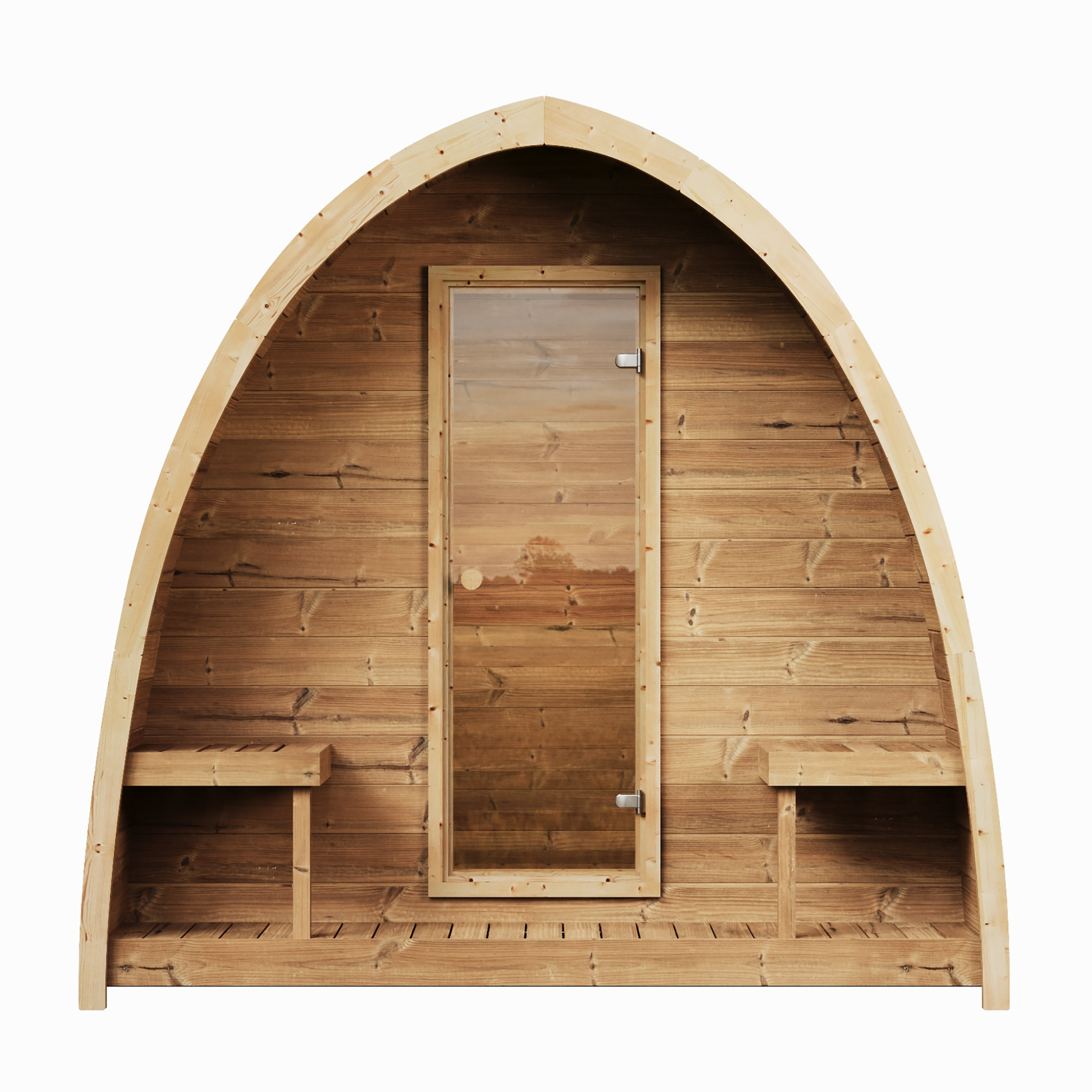 SaunaLife Model G3 Arched Outdoor Sauna Kit