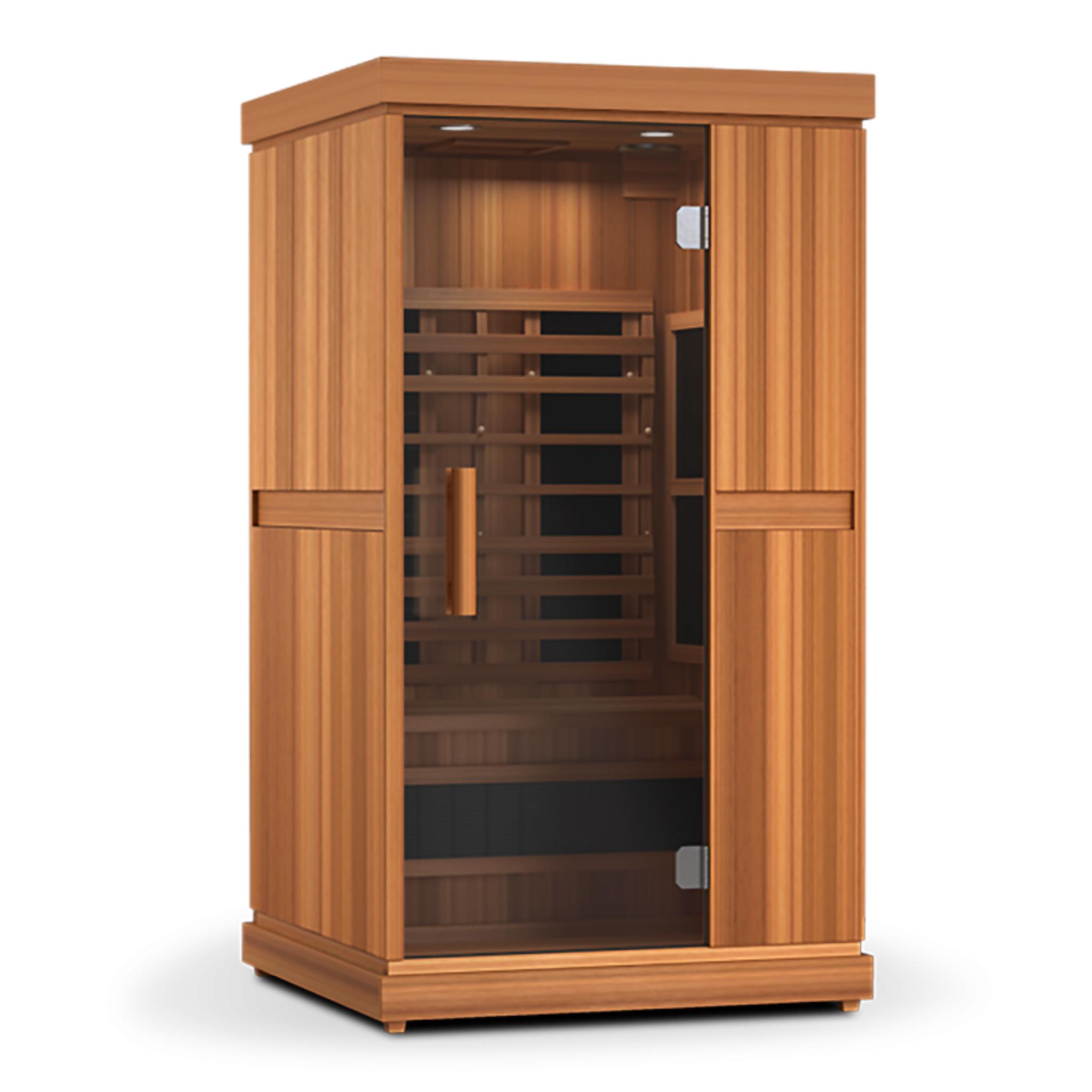 Finnmark FD-1 Full-Spectrum Infrared Sauna - 1 Person Compact Home Sauna