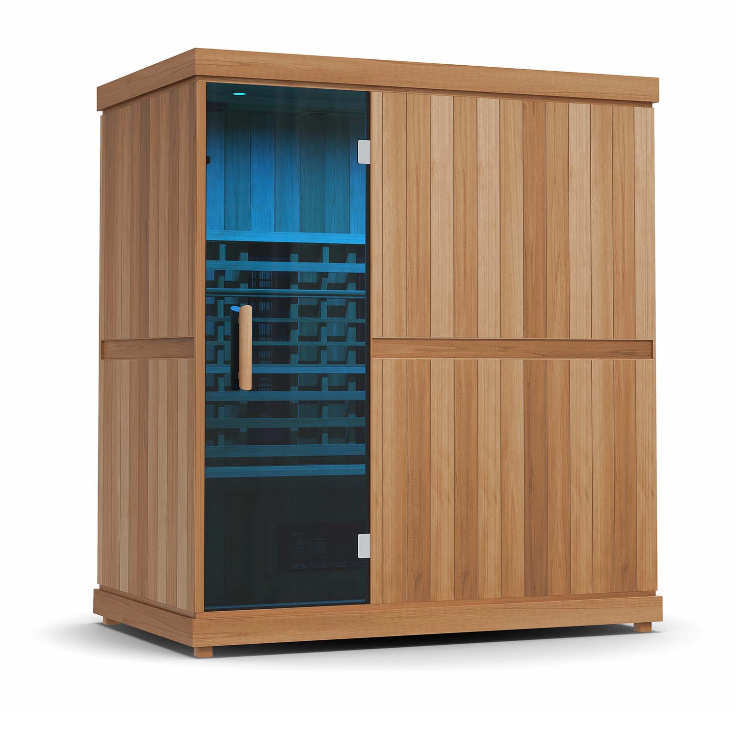 Finnmark 4-Person Home Infrared Sauna 72"W x 46"D x 78"H FD-3
