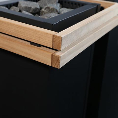 Harvia Safety Rail for Harvia Virta HL70/90, Wood