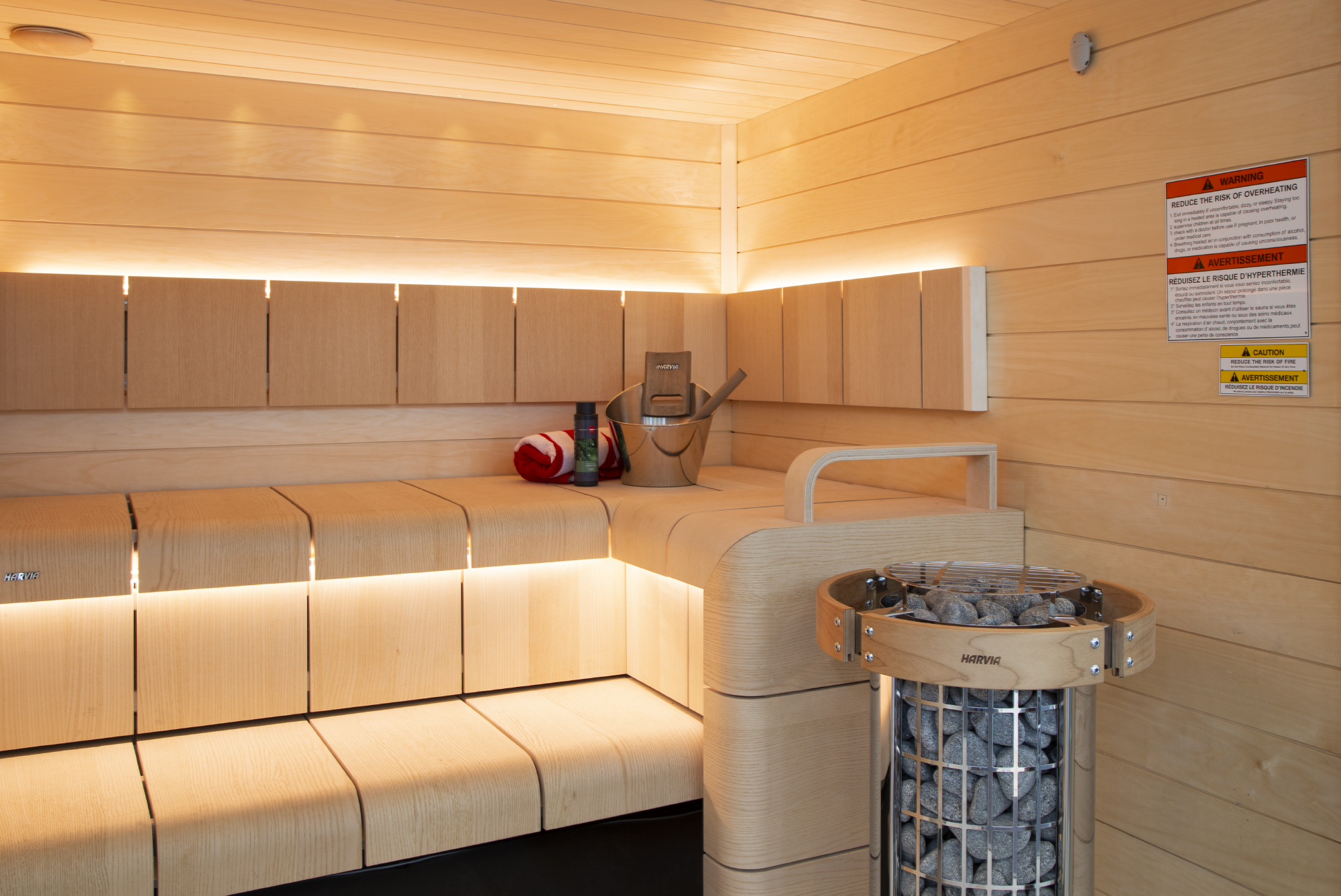 Cilindro Half Series 9kW Stainless Steel Sauna Heater at 240V 1PH