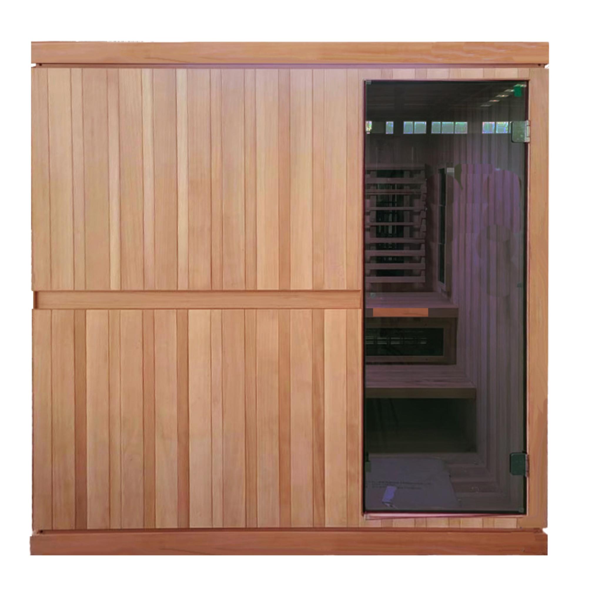 Finnmark FD-5 Trinity Combo Sauna - 4 Person Infrared + Steam + Red Light