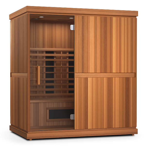 Finnmark 4-Person Home Infrared Sauna 72"W x 46"D x 78"H  FD-3