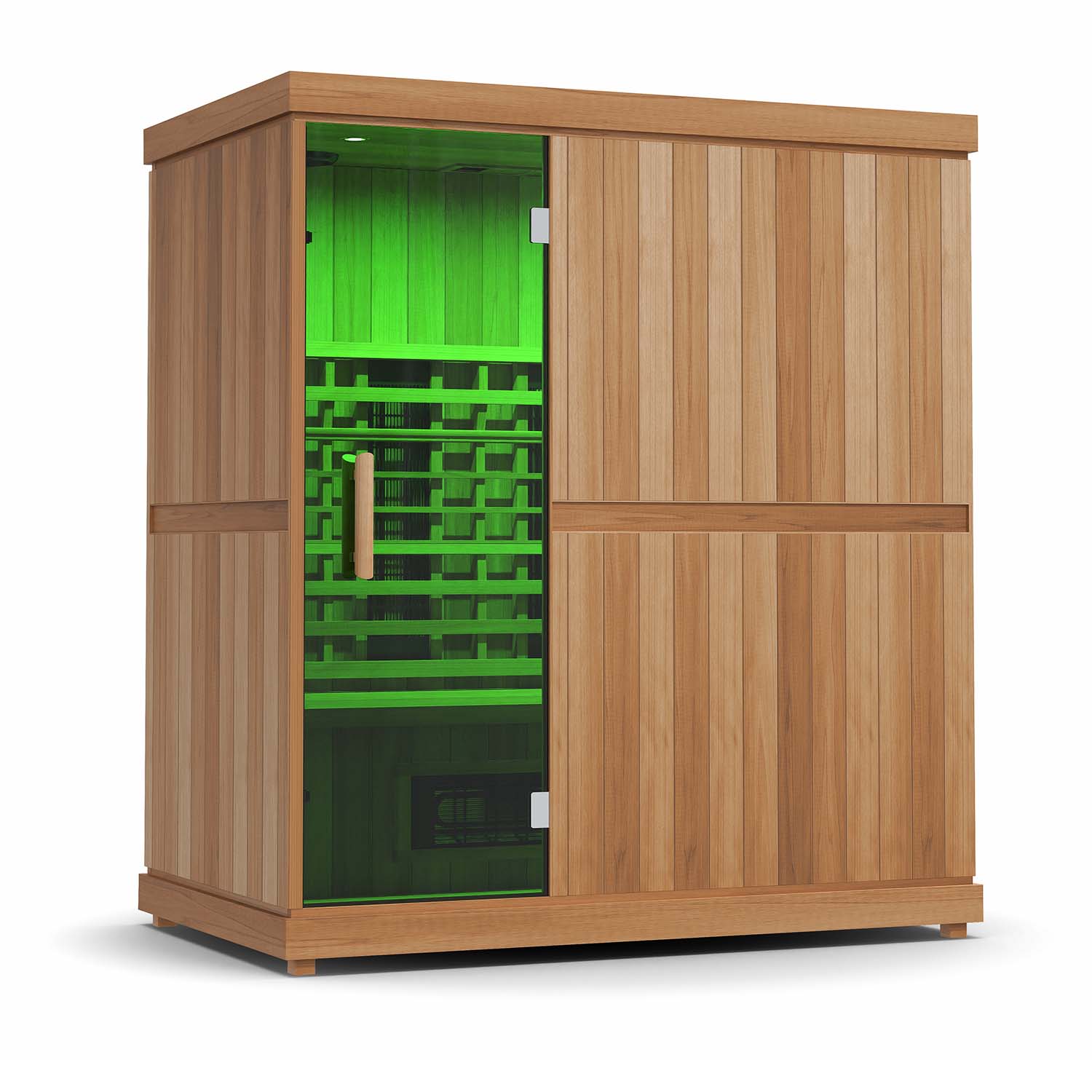 Finnmark 4-Person Home Infrared Sauna 72"W x 46"D x 78"H  FD-3