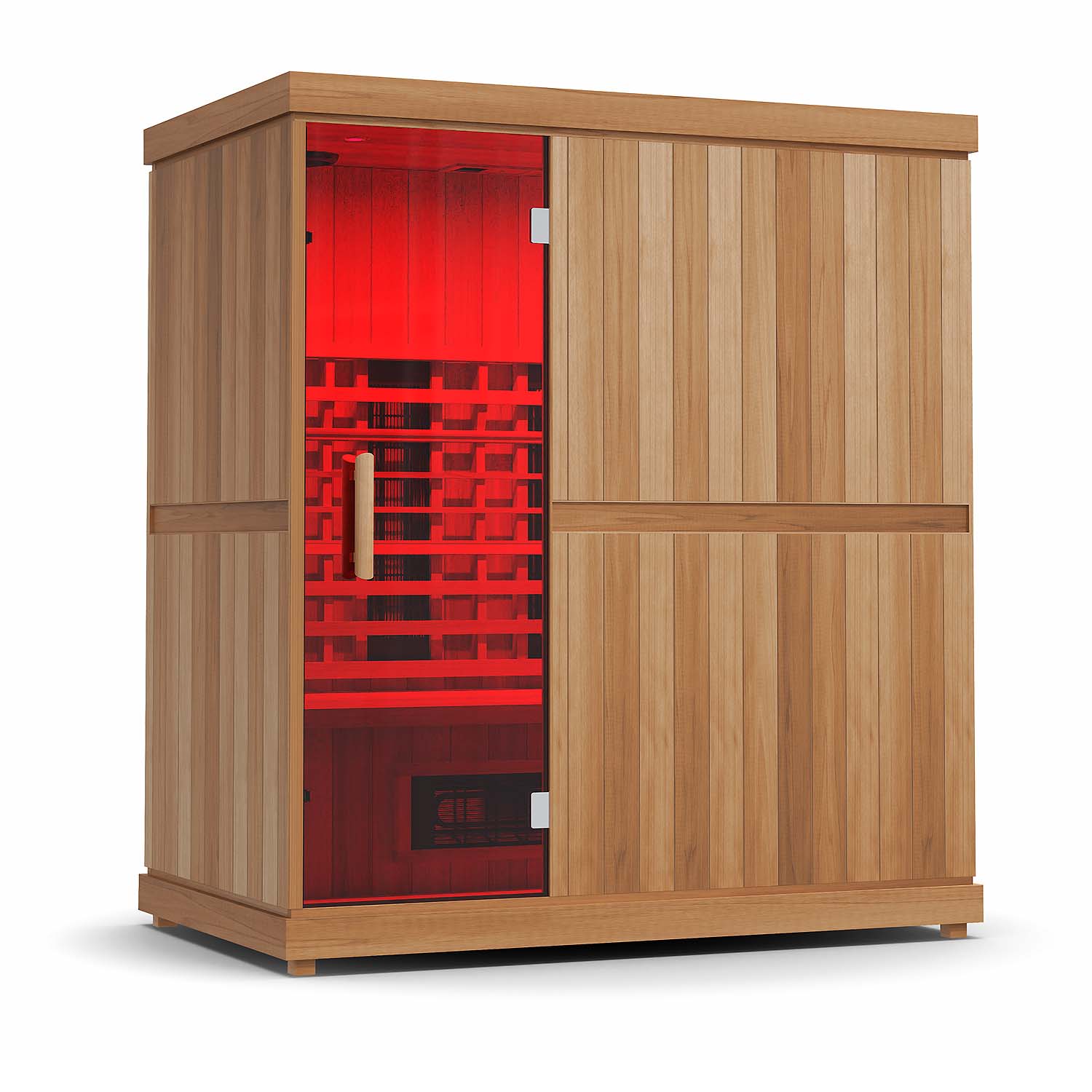 Finnmark 4-Person Home Infrared Sauna 72"W x 46"D x 78"H  FD-3