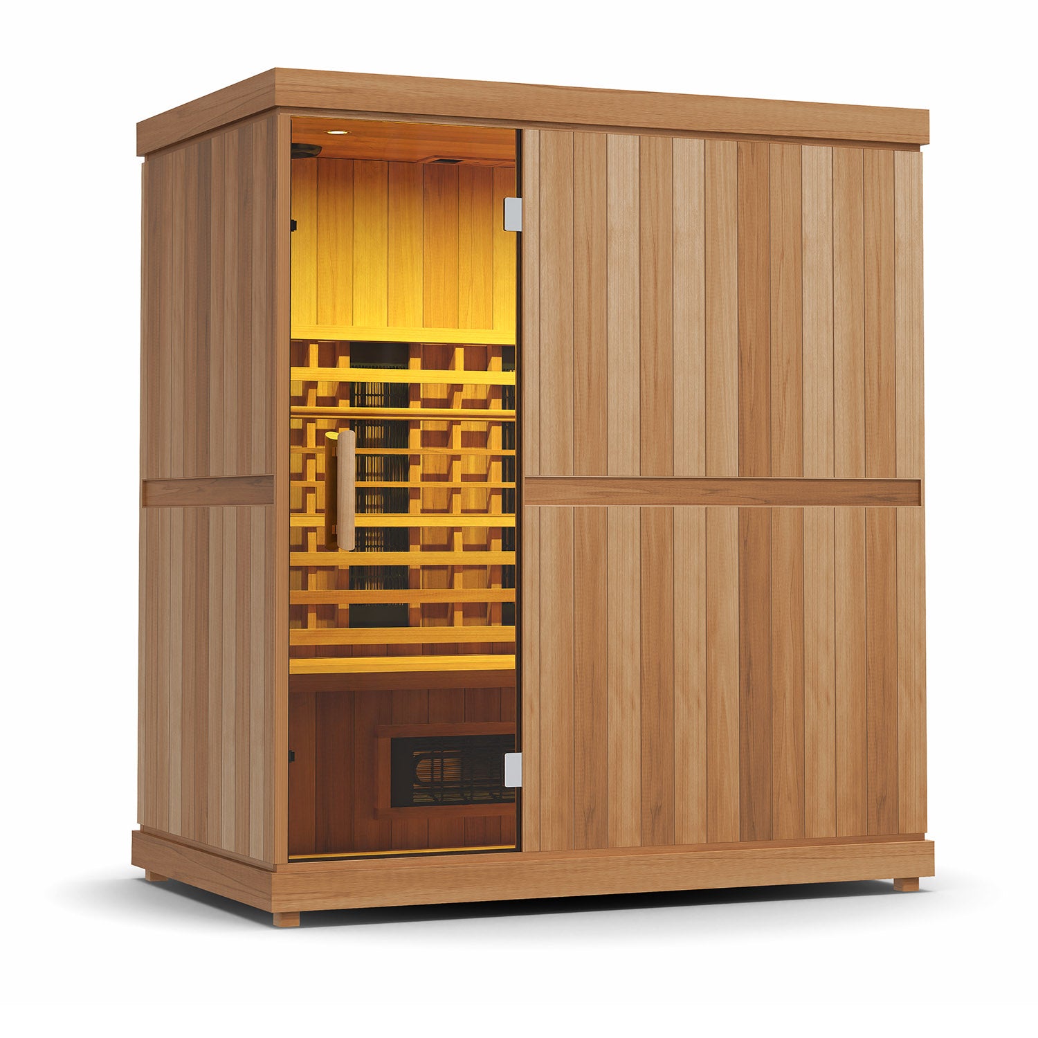 Finnmark 4-Person Home Infrared Sauna 72"W x 46"D x 78"H  FD-3